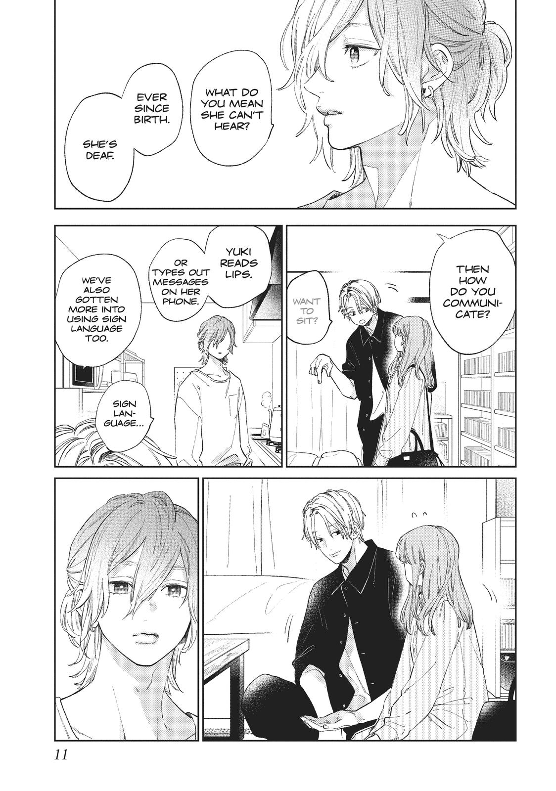 Read A Sign of Affection Manga Online