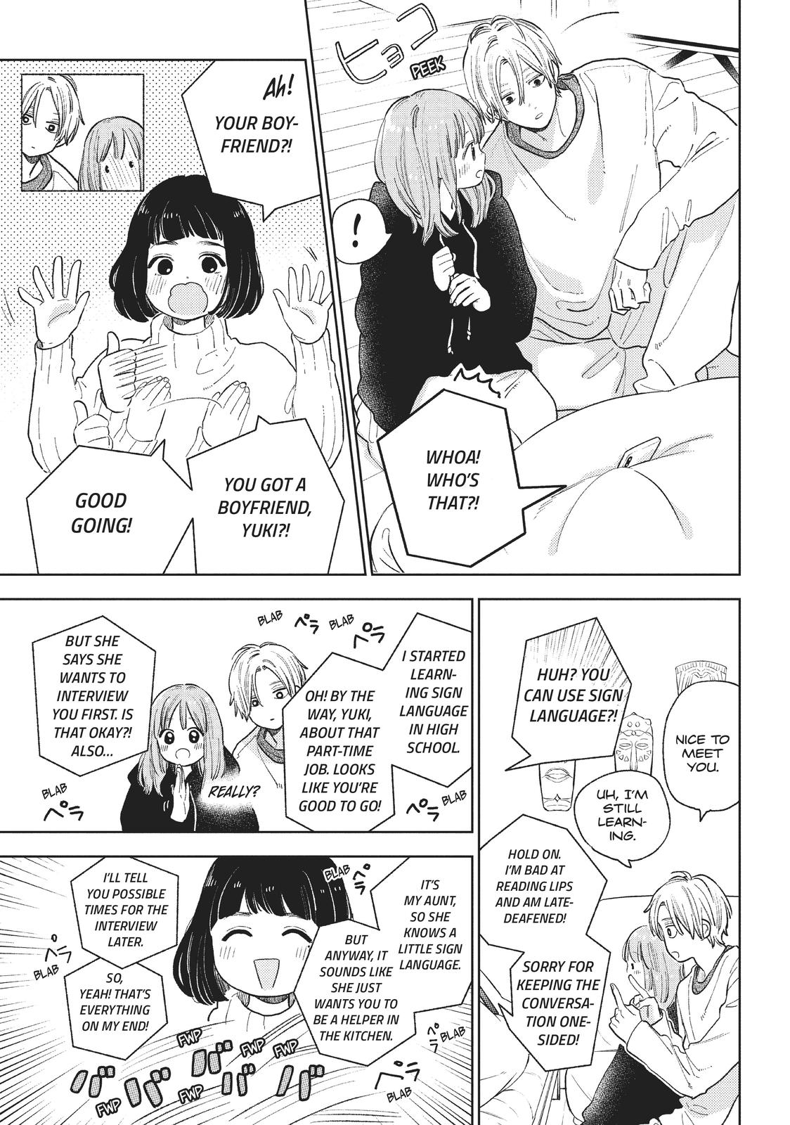 Read A Sign of Affection Manga Online