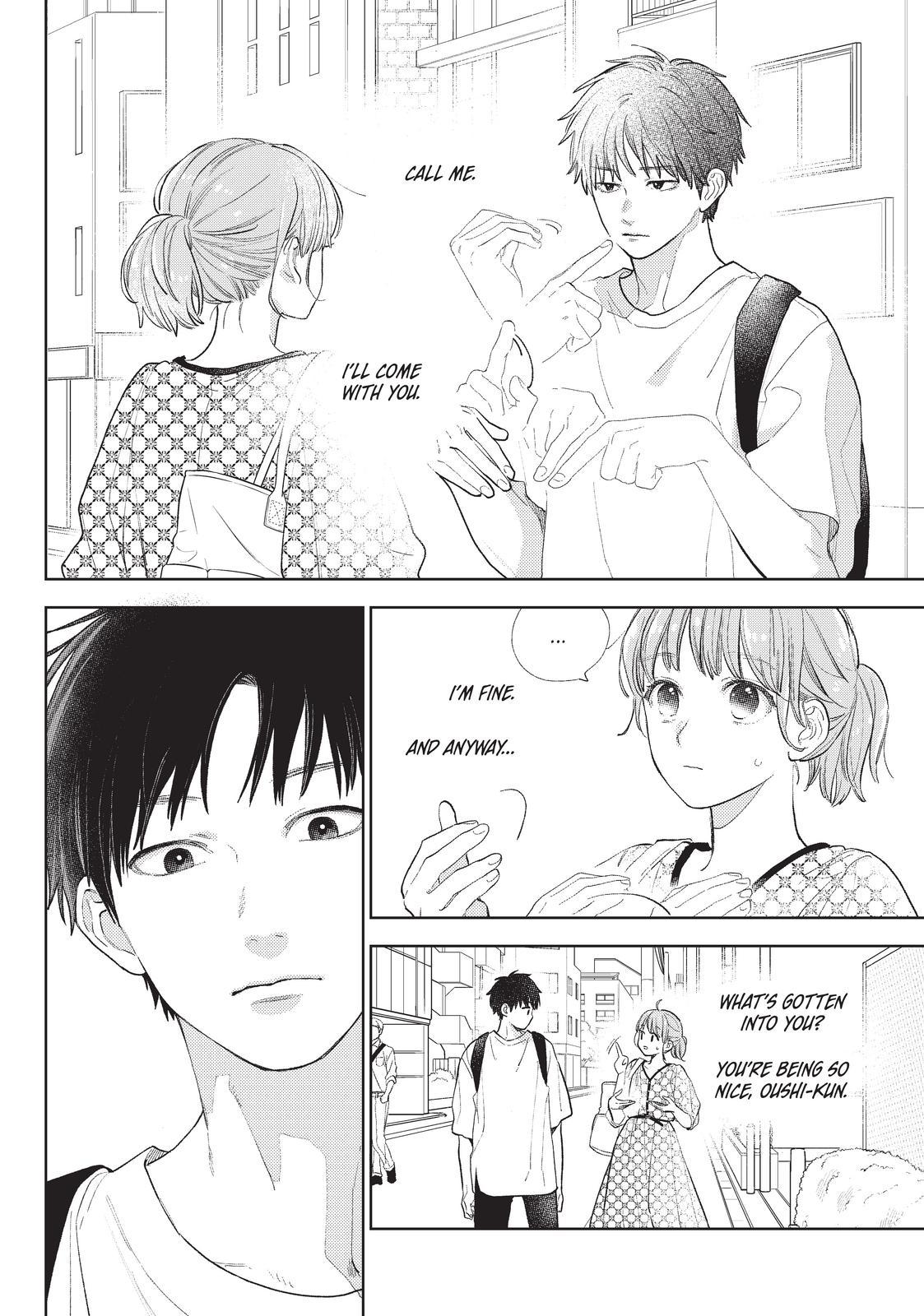 Read A Sign of Affection Manga Online