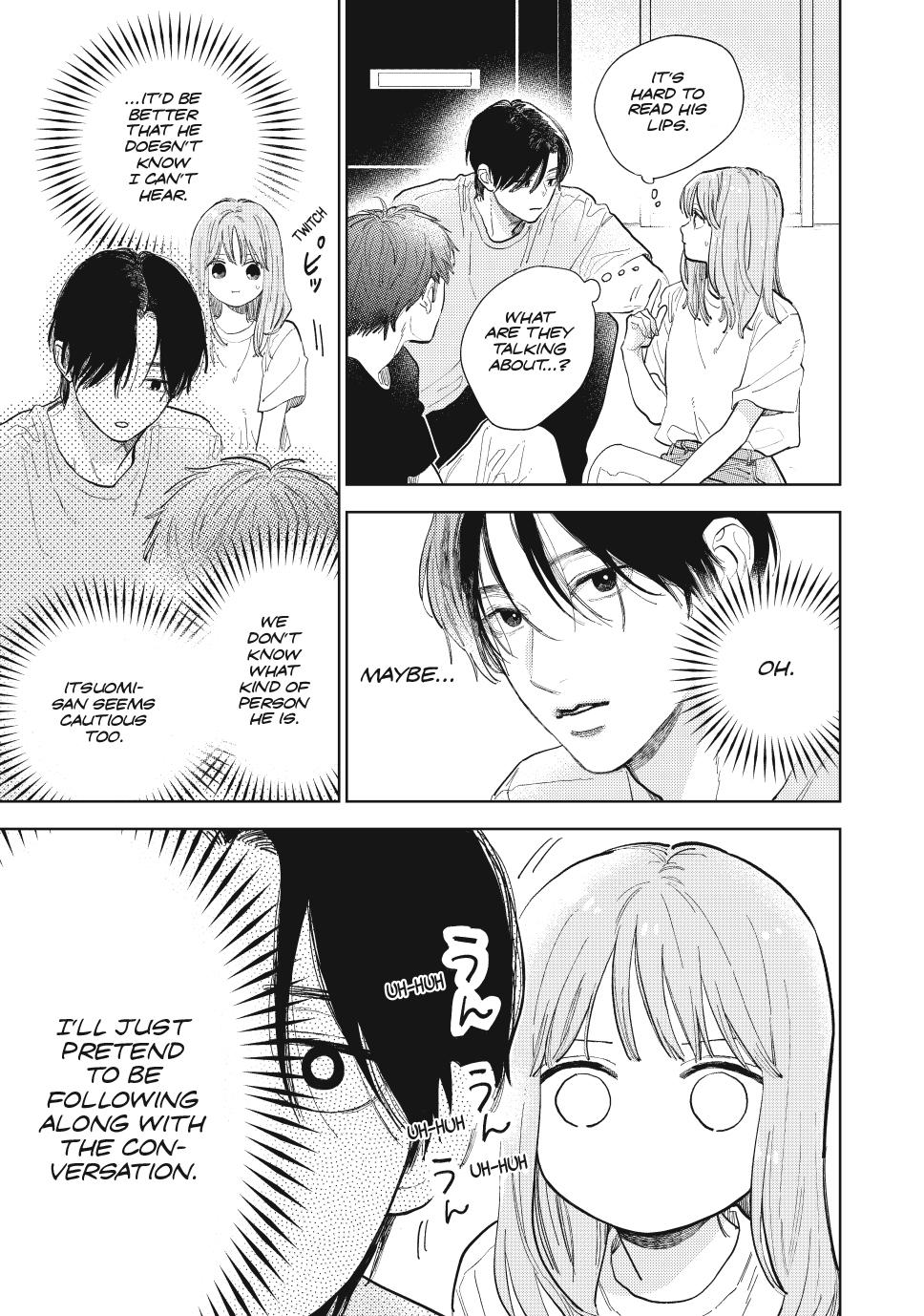 Read A Sign of Affection Manga Online