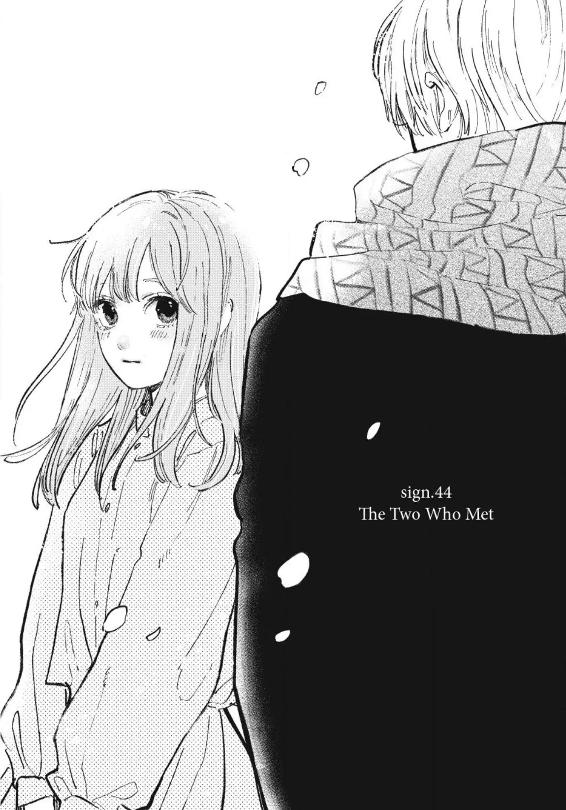 Read A Sign of Affection Manga Online