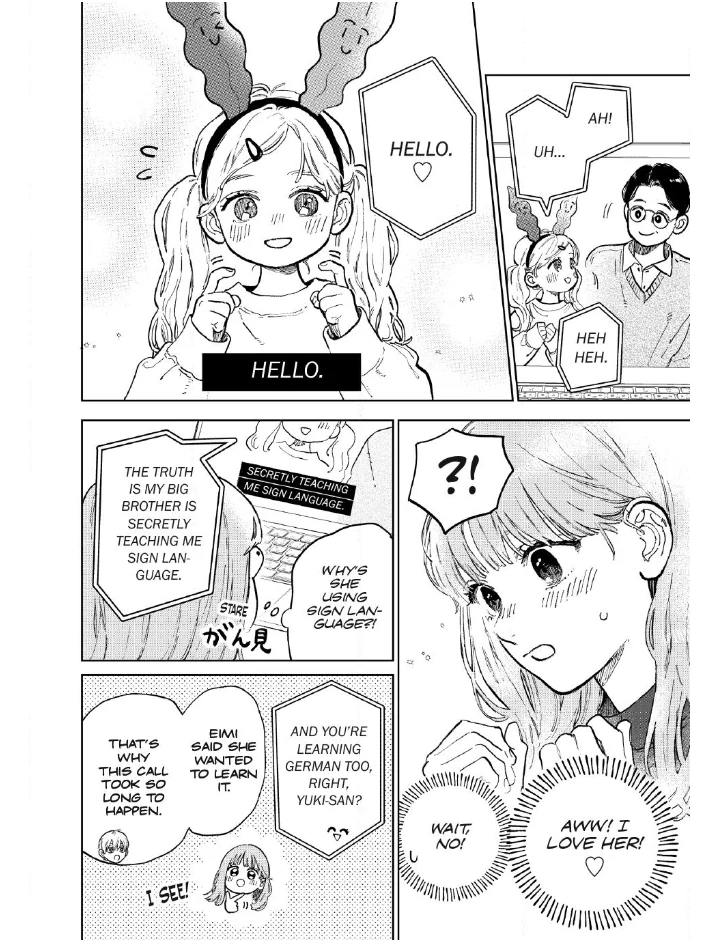 Read A Sign of Affection Manga Online