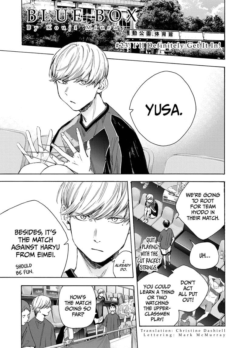 Read Blue Box Manga Online