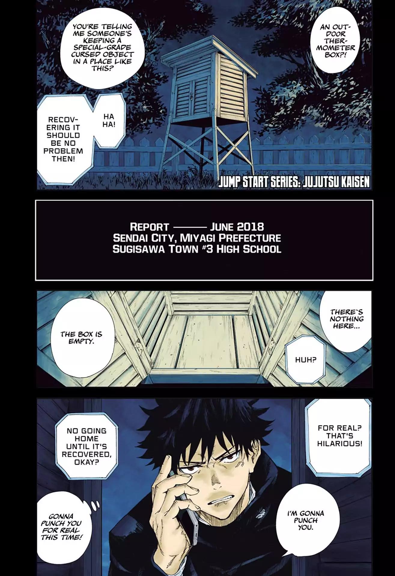 Read Jujutsu Kaisen Manga Online