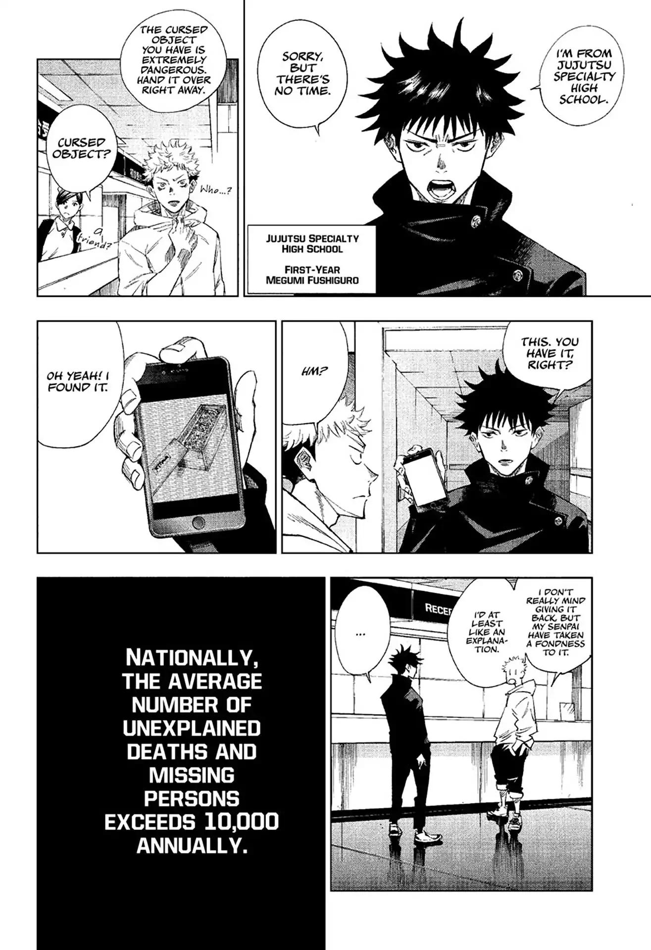 Read Jujutsu Kaisen Manga Online
