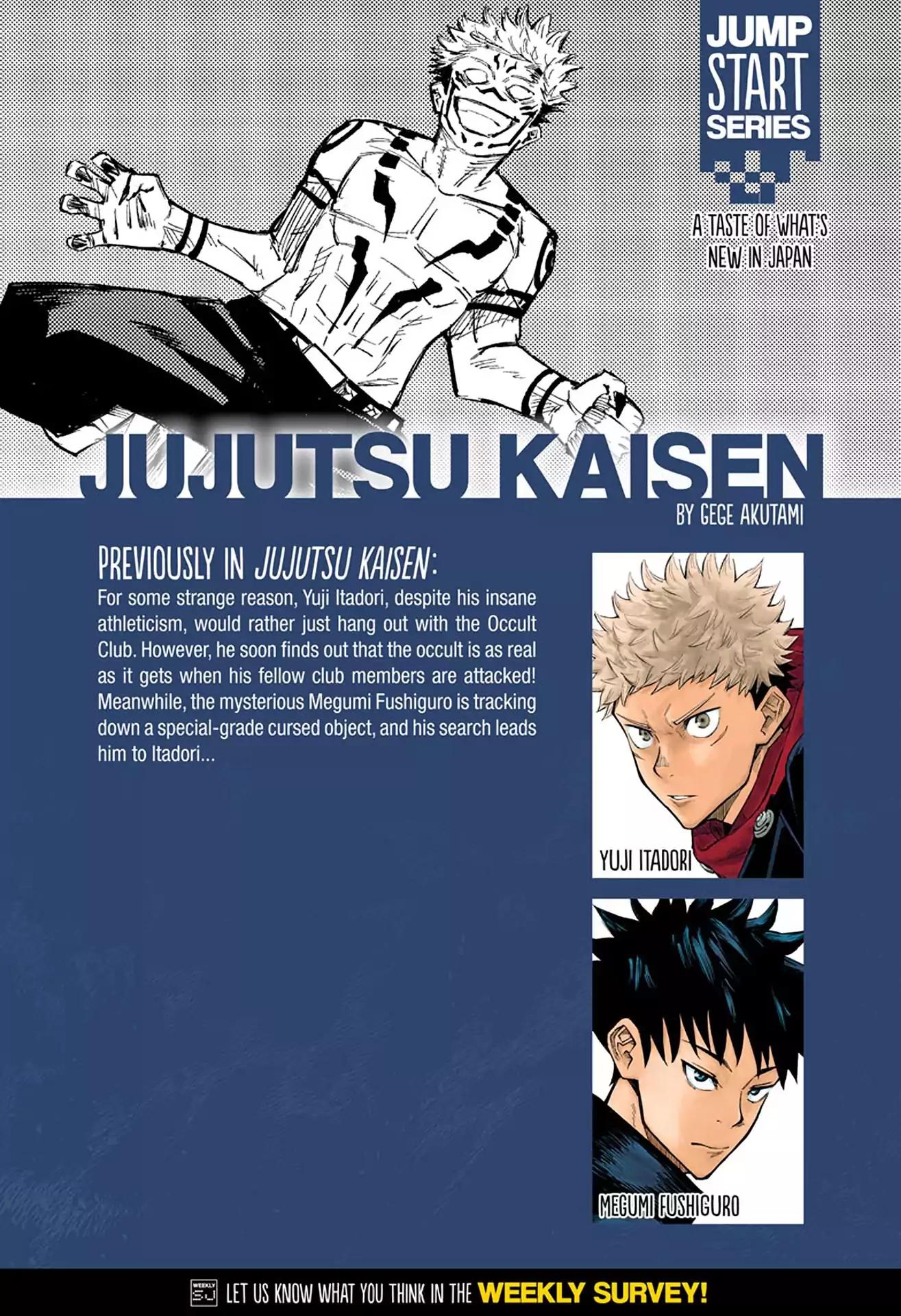 Read Jujutsu Kaisen Manga Online
