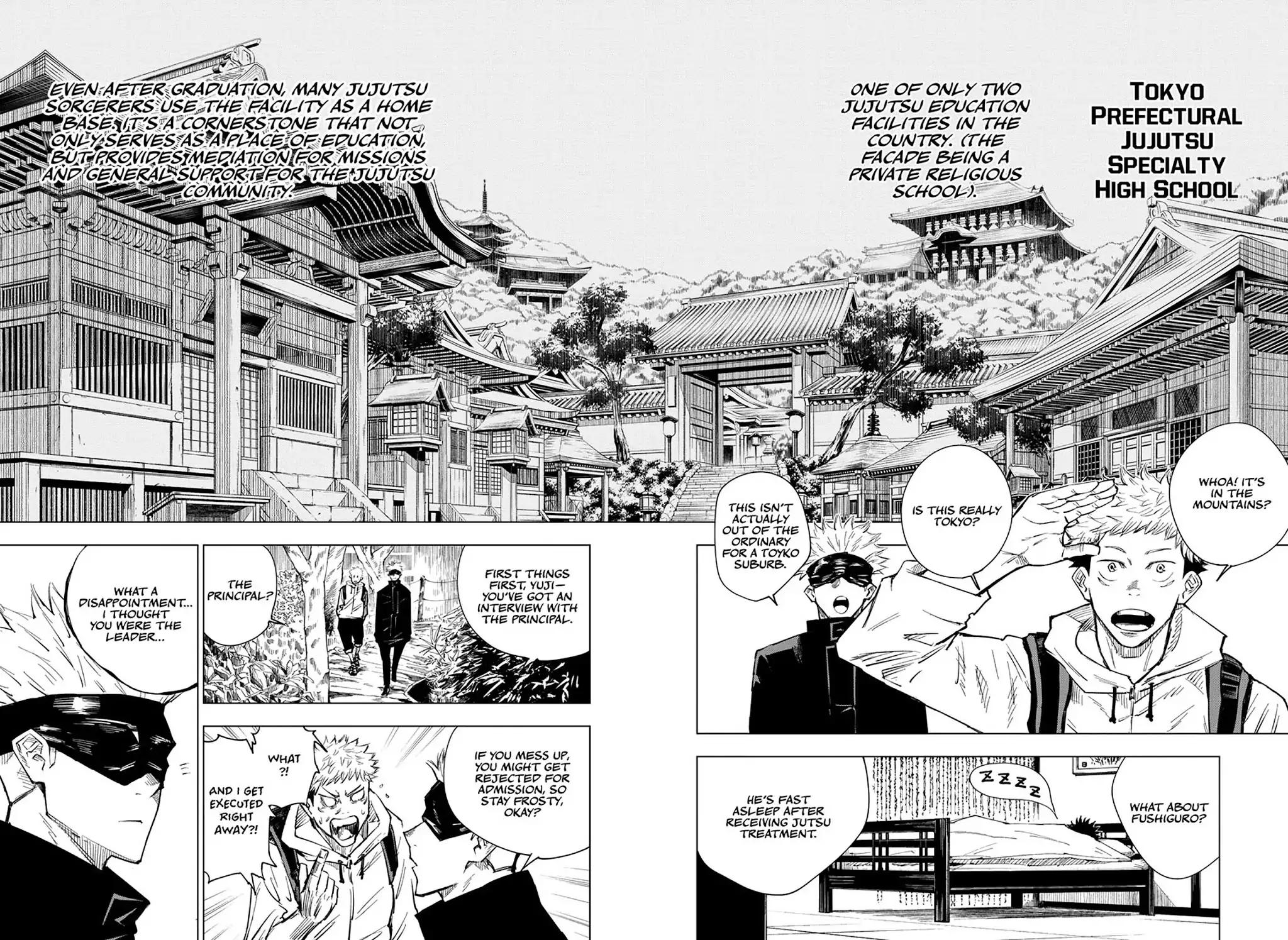 Read Jujutsu Kaisen Manga Online