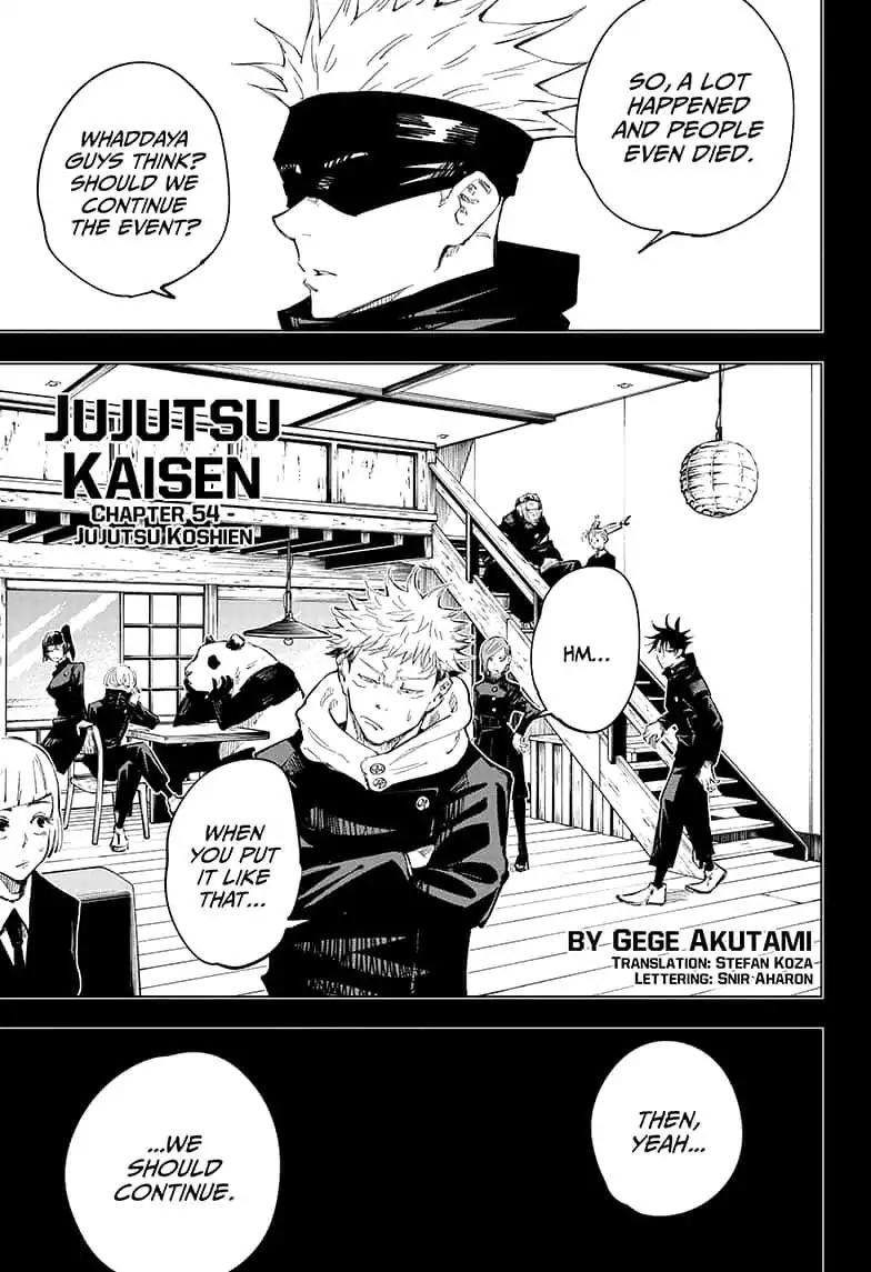 Read Jujutsu Kaisen Manga Online