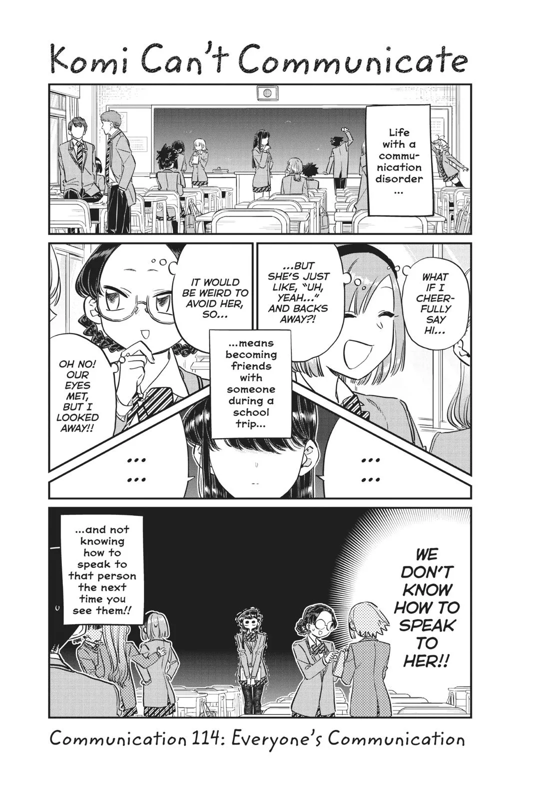 Read Komi Can't Communicate Manga Online