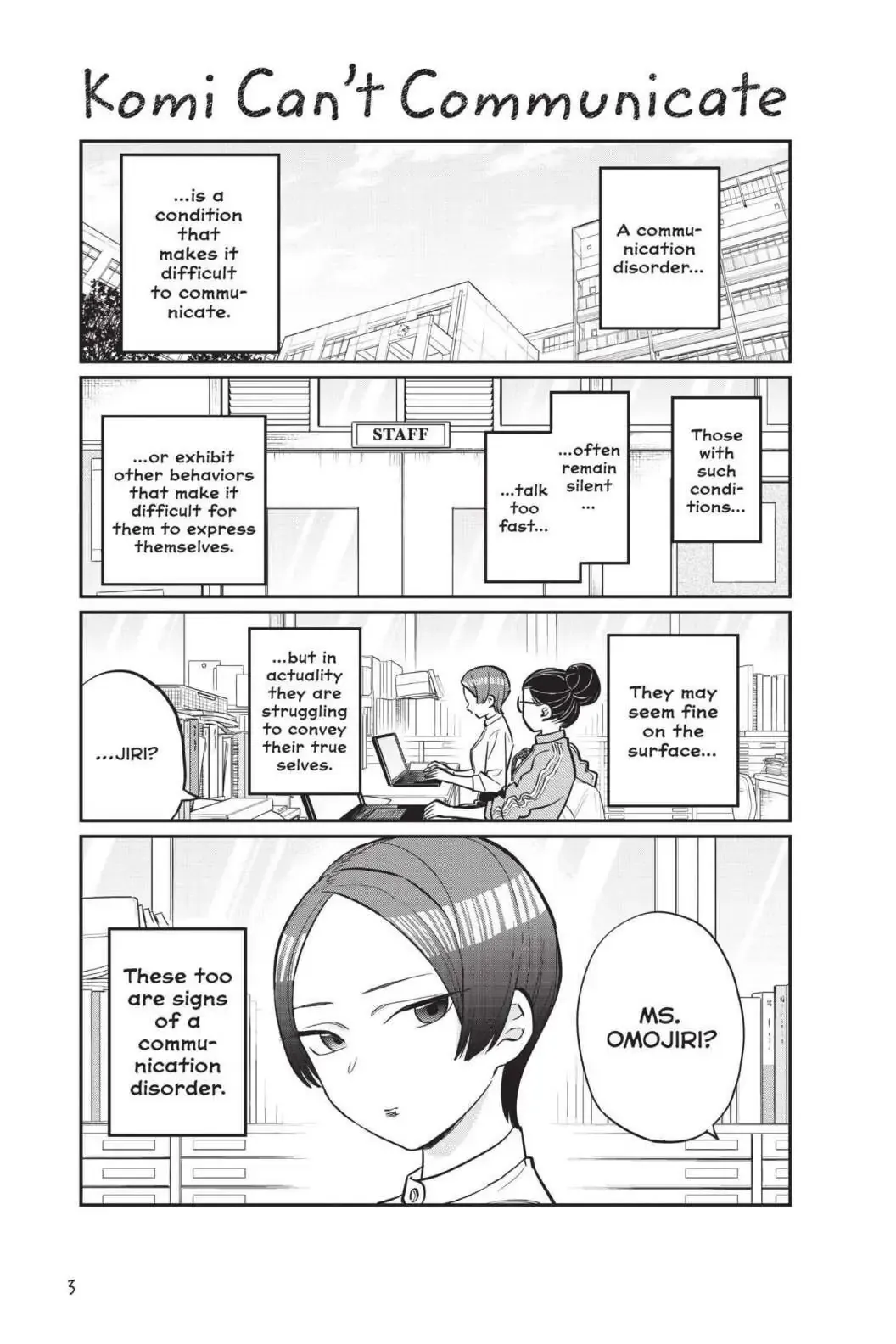 Read Komi Can't Communicate Manga Online