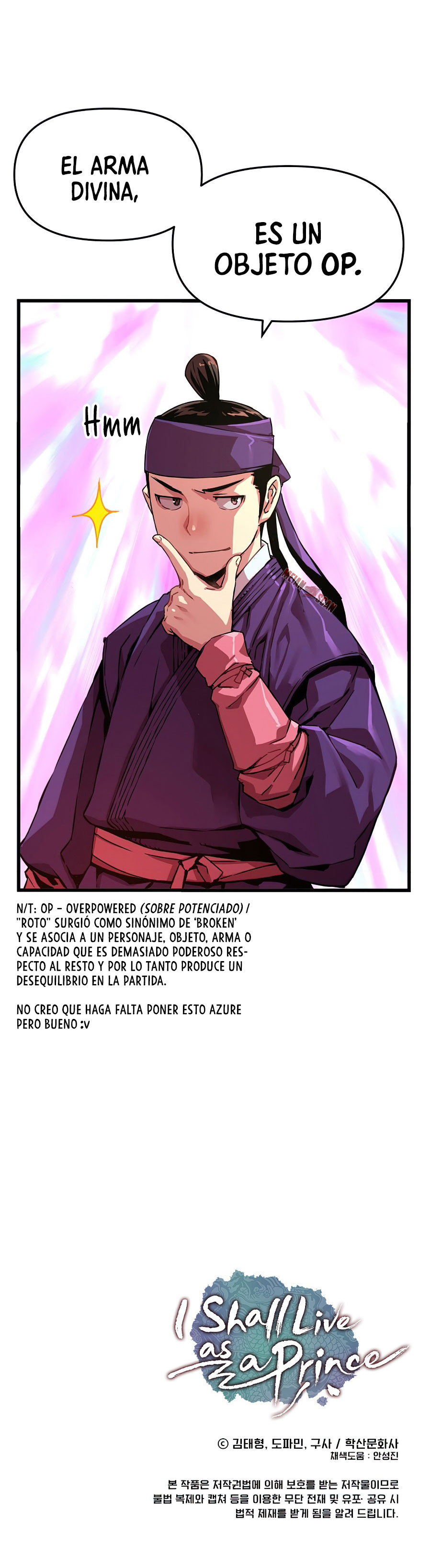 Read I Shall Live As a Prince Es Manga Online