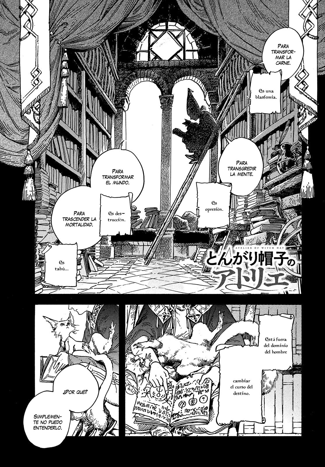 Read Witch Hat Atelier Es Manga Online